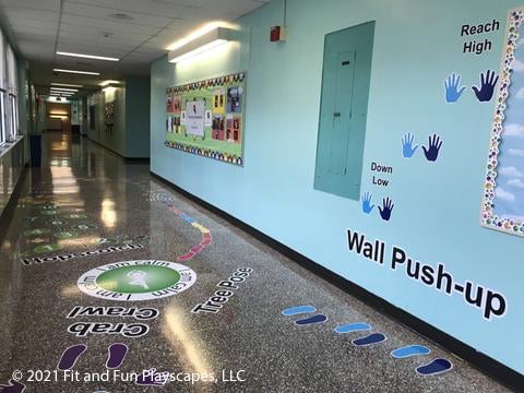The Sensory Path - This Blast Off Sensory Path was installed in a  classroom. It doesn't matter how much or little space your school has  available. Our paths are designed to be
