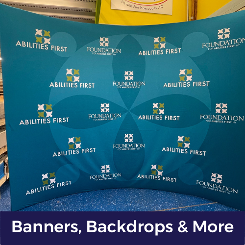 Banners Backdrops More